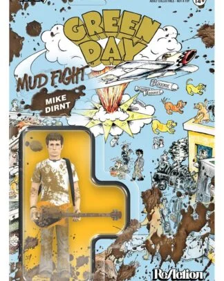 Green Day ReAction Actionfigur Wave 01 Mike Dirnt (Mud Fight)