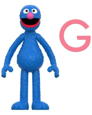 Sesamstraße ReAction Actionfigur Wave 05 Grover 10 cm