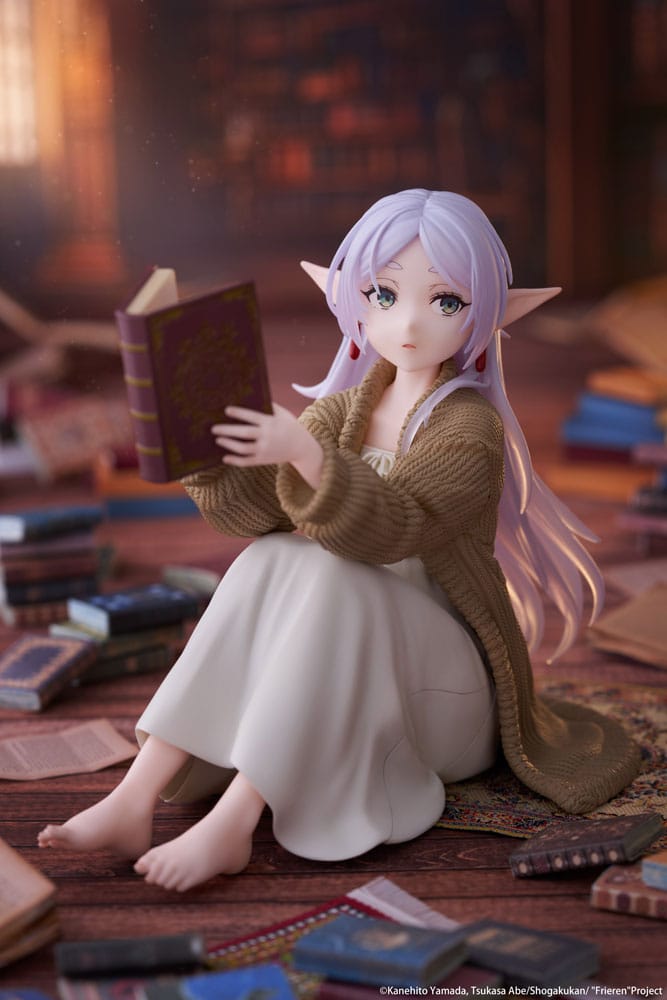 Frieren: Beyond Journey's End PVC Statue Desktop Cute Figure Frieren Roomwear Ver. 13 cm – Bild 12