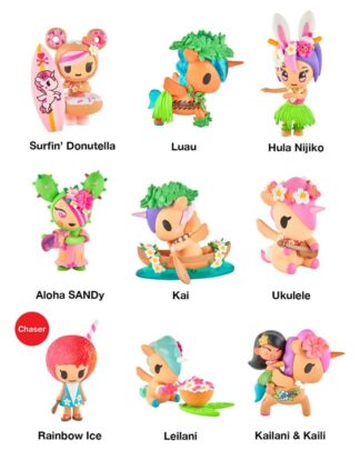 Unicorno Blind Box Figuren Sortiment Hawaiian Ohana 7 cm (8)