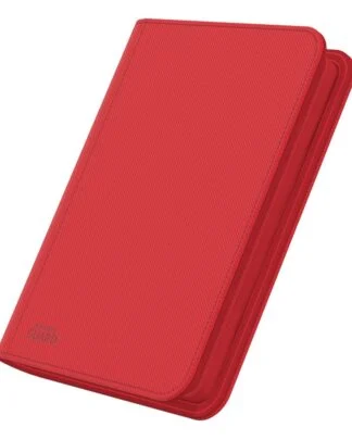 Ultimate Guard Zipfolio 160 8-Pocket Xenoskin - Red