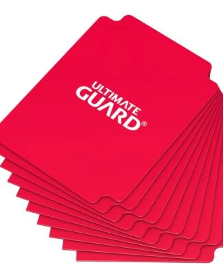 Ultimate Guard Card Dividers Standard Size (10) - Red