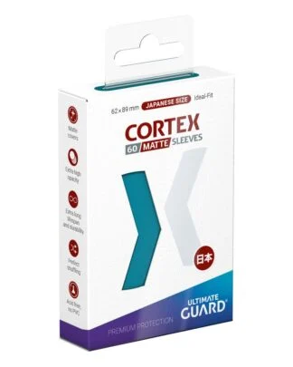 Ultimate Guard Cortex Sleeves Matte Japanese Size (60) - Petrol
