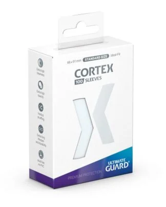 Ultimate Guard Cortex Sleeves Standard Size (100) - Transparent