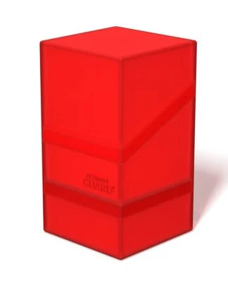 Ultimate Guard Boulder'n'Tray 100+ - Ruby