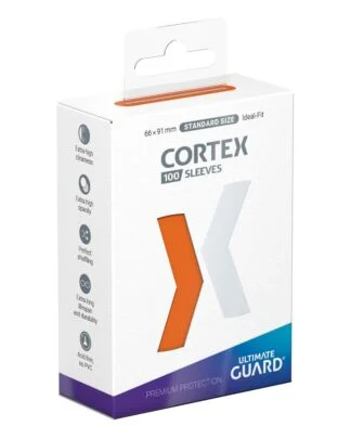Ultimate Guard Cortex Sleeves Standard Size (100) - Orange