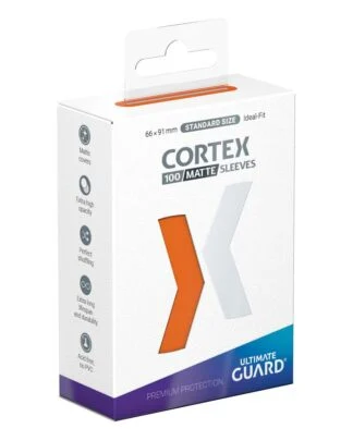 Ultimate Guard Cortex Sleeves Matte Standard Size (100) - Orange