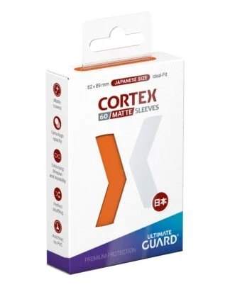 Ultimate Guard Cortex Sleeves Matte Japanese Size (60) - Orange