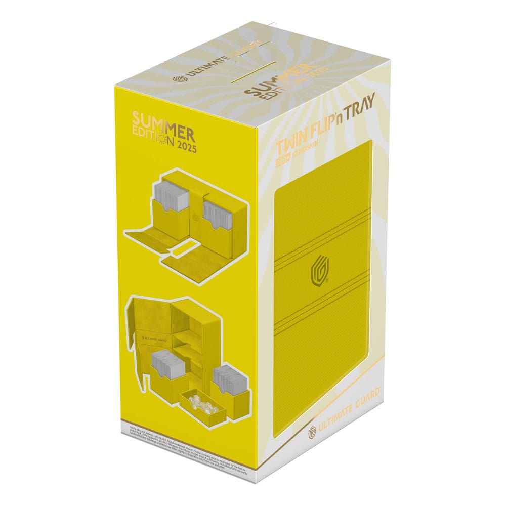 Ultimate Guard Twin Flip'n'Tray 200+ Xenoskin "Summer Edition 2025" -Dandelion – Bild 8