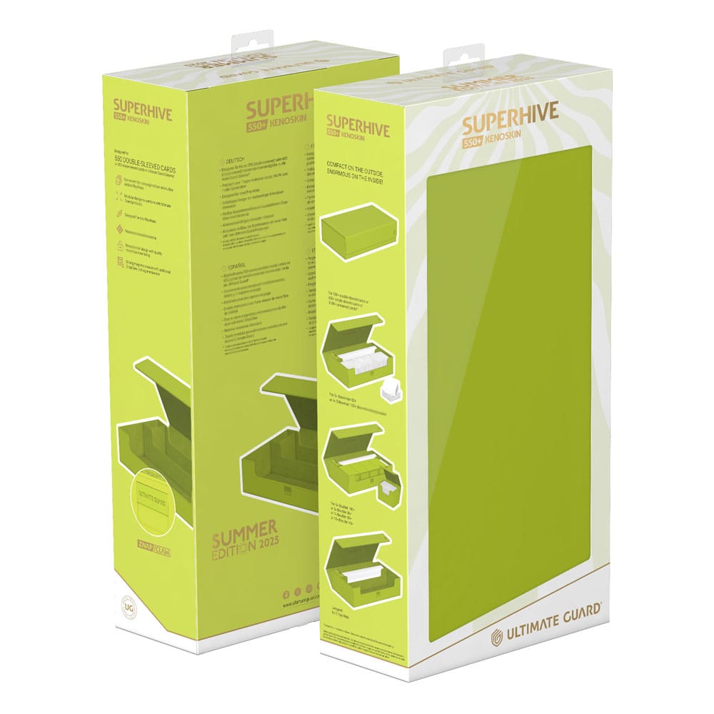 Ultimate Guard Superhive 550+ Xenoskin "Summer Edition 2025" - Lime – Bild 13
