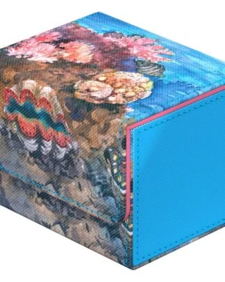 Ultimate Guard Sidewinder 100+ Xenoskin "Coral Places" - Seablue Hush