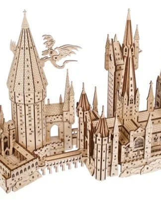 Harry Potter Modellbausatz aus Holz Schloss Hogwarts