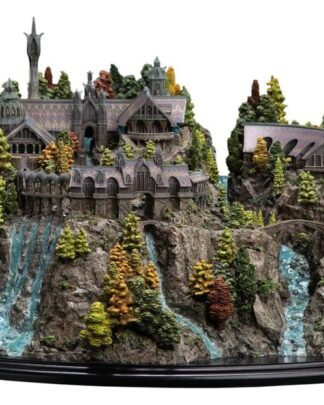 Der Herr der Ringe Miniatur Umgebung Rivendell 28 cm