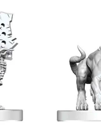 Pathfinder Battles Deep Cuts Miniatur unbemalt Goblin Commando & Goblin Dog 13 cm