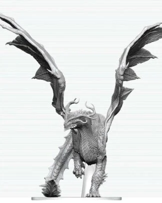 Dungeons & Dragons Nolzur's Marvelous Miniatures Miniatur unbemalt Adult Spirit Dragon 24 cm
