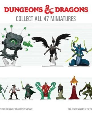 D&D Icons of the Realms: Arcana Unleashed: Deadfall Booster Brick (10)
