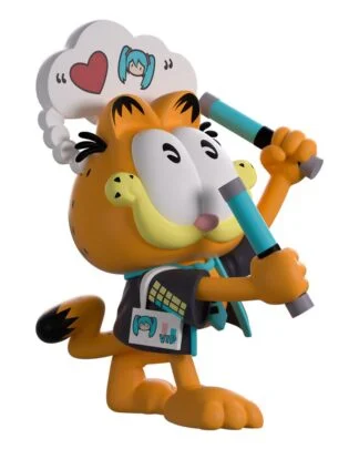 Hatsune Miku x Garfield Vinyl Figur Miku Concert Garfield 13 cm