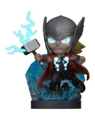 Marvel Superama Mini-Diorama Thor God Mode (Black Light) Exclusive 10 cm