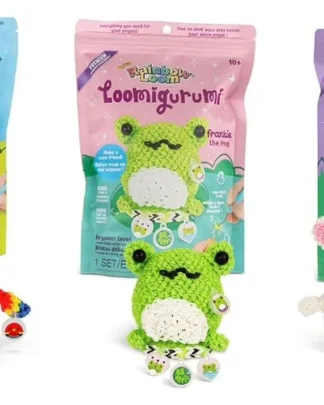 Rainbow Loom Bastelset Figuren DIY Loomigurumi Display (6)