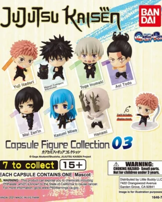 Jujutsu Kaisen Capsule Figure Collection Gashapon Minifiguren Blind Box Series 2 Display (24)
