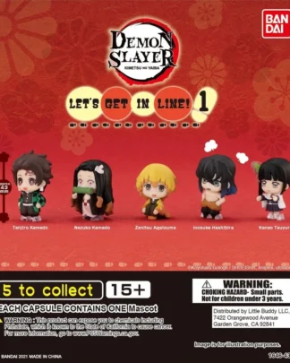 Demon Slayer Narabundesu Gashapon Minifiguren Blind Box Wave 1 Display (24)