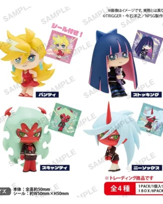Panty & Stocking with Garterbelt Minifiguren Rich Box ver. 5 cm Blind Box Display (6)
