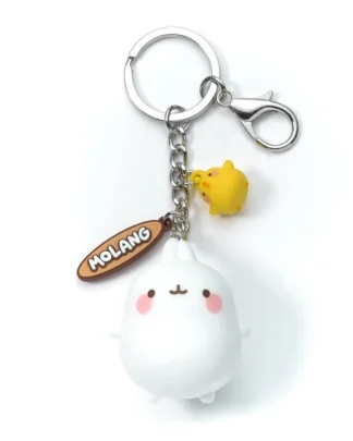 Molang 3D-Schlüsselanhänger Piu Piu
