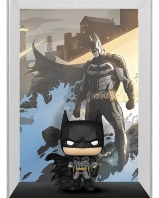 DC Comics POP! Comic Covers Vinyl Figur Arkham(UV) 9 cm