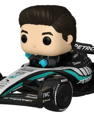Formel 1 POP! Rides Super Deluxe Vinyl Figur Mercedes Benz - George Russell 15 cm