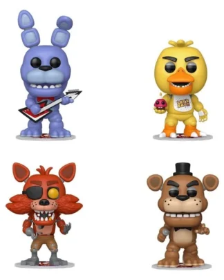 Five Nights at Freddy's POP! Vinyl Figuren 4-Pack Black Friday Bundle 9 cm