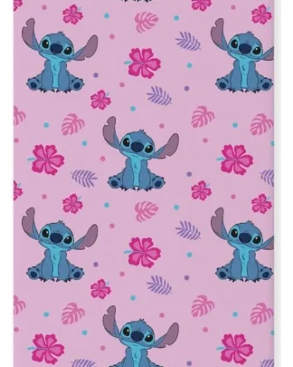 Lilo & Stitch Spannbetttuch Lilo Pink 90 x 200 x 25 cm