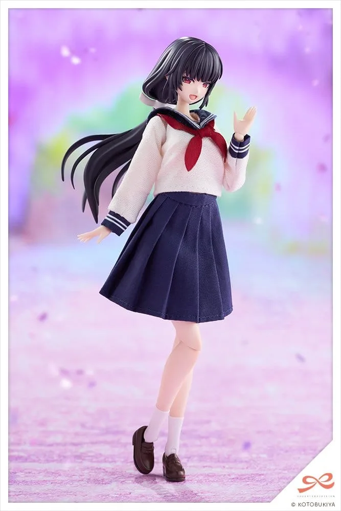 Sousaishojoteien Plastic Model Kit 1/10 Kiru Pla Kuon Yakushiji Touou High School Uniform 16 cm – Bild 2