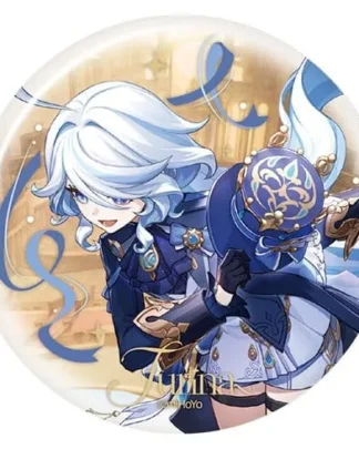 Genshin Impact Anniversary Celebration Series Ansteck-Pin Furina 6. Jubiläum 7 cm