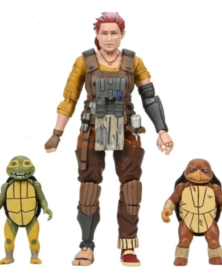 Teenage Mutant Ninja Turtles (The Last Ronin The Lost Years) Actionfigur Grammy April with Baby Yi & Moja 18 cm