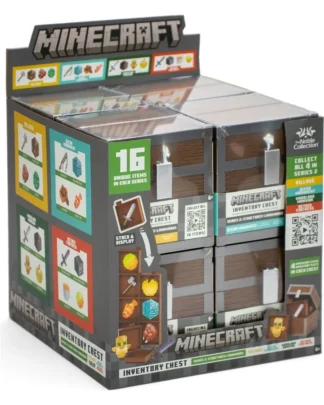 Minecraft Minifiguren Loot Chest Series 2 Blind Box Display (16)
