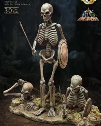 Jason und die Argonauten Gigantic Soft Vinyl Statue Ray Harryhausens Skeleton Army (Children of the Hydra's Teeth) Deluxe Ver. 32 cm