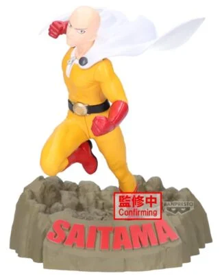 One Punch Man PVC-Figur Saitama Crash Base Ver. 22 cm