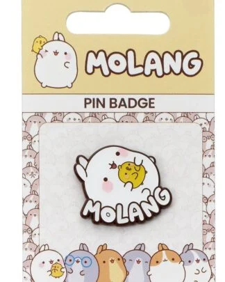 Molang Ansteck-Pin Molang & Piu Piu Logo
