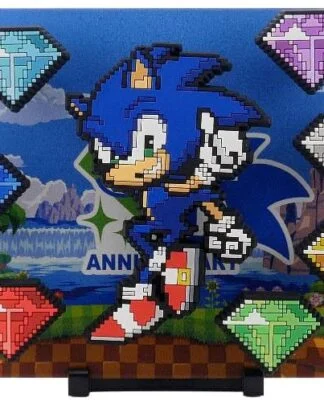 Sonic The Hedgehog FiGGYZ Magnet-Sammelfigur Modern Sonic 35th Anniversary 9 cm