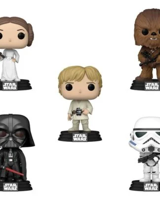 Star Wars POP! Vinyl Figuren 5er-Pack Black Friday Bundle 9 cm