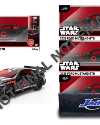 Star Wars Diecast Modell 1:32 Darth Vader 2005 Ford Mustang GTD Sortiment (6)