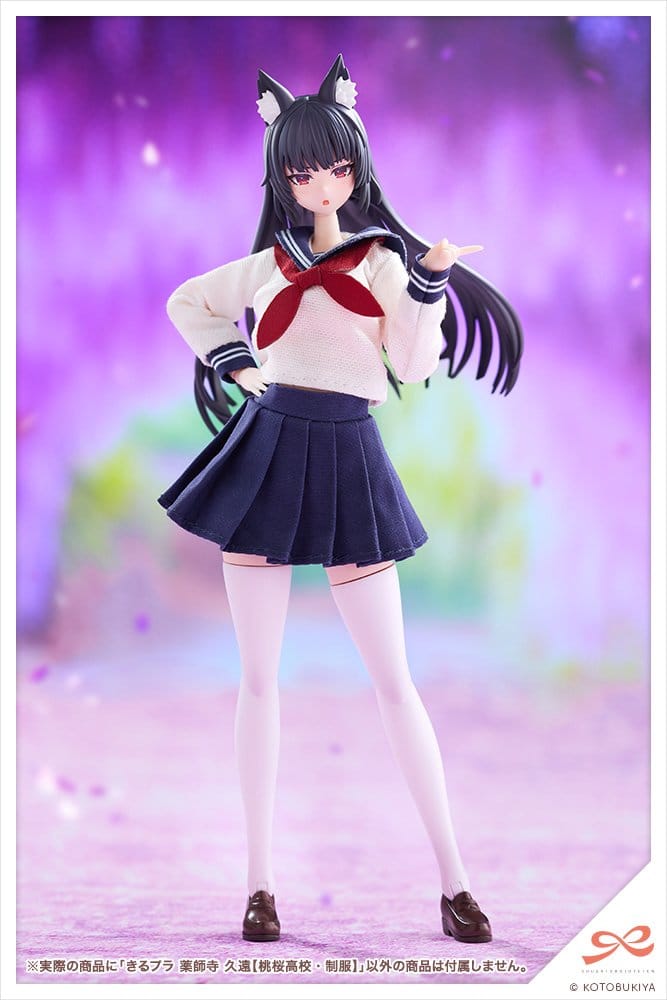 Sousaishojoteien Plastic Model Kit 1/10 Kiru Pla Kuon Yakushiji Touou High School Uniform 16 cm – Bild 4
