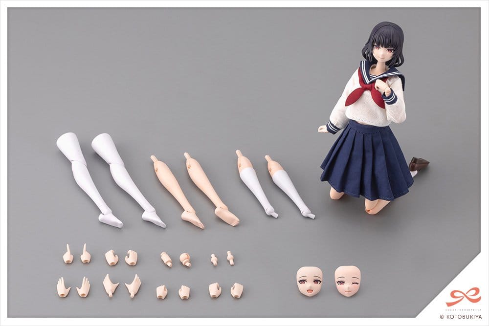 Sousaishojoteien Plastic Model Kit 1/10 Kiru Pla Kuon Yakushiji Touou High School Uniform 16 cm – Bild 6