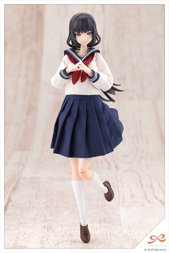 Sousaishojoteien Plastic Model Kit 1/10 Kiru Pla Kuon Yakushiji Touou High School Uniform 16 cm – Bild 13