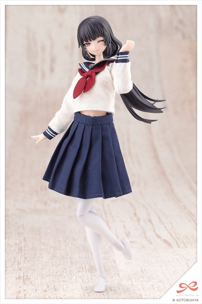 Sousaishojoteien Plastic Model Kit 1/10 Kiru Pla Kuon Yakushiji Touou High School Uniform 16 cm – Bild 14
