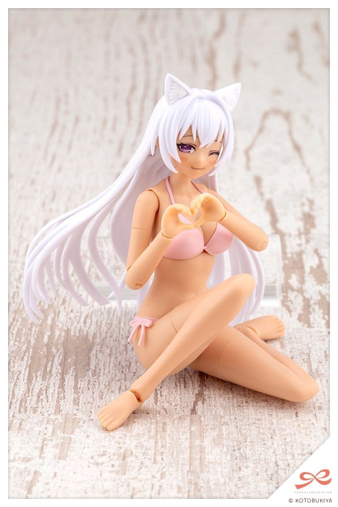 Sousaishojoteien Plastic Model Kit 1/10 Animal Ears Emulator Swim Style Dreaming Style Twilight Cat 17 cm – Bild 10