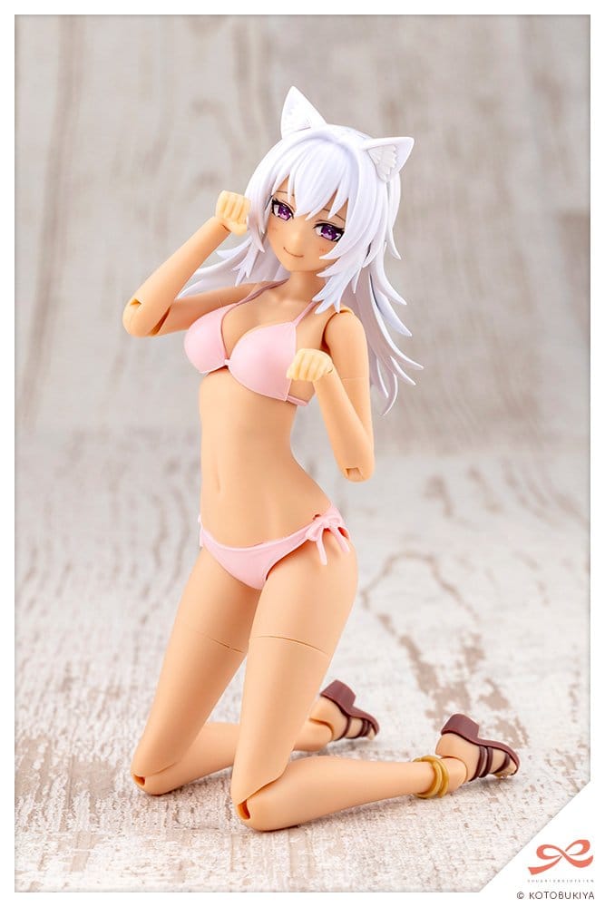 Sousaishojoteien Plastic Model Kit 1/10 Animal Ears Emulator Swim Style Dreaming Style Twilight Cat 17 cm – Bild 11