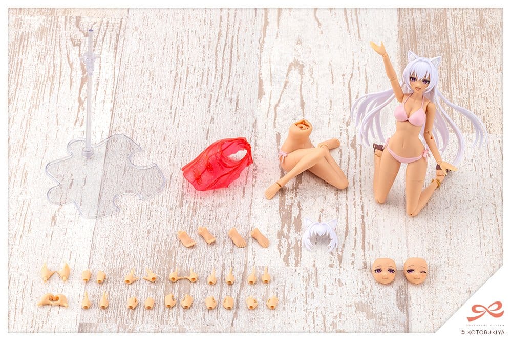 Sousaishojoteien Plastic Model Kit 1/10 Animal Ears Emulator Swim Style Dreaming Style Twilight Cat 17 cm – Bild 12