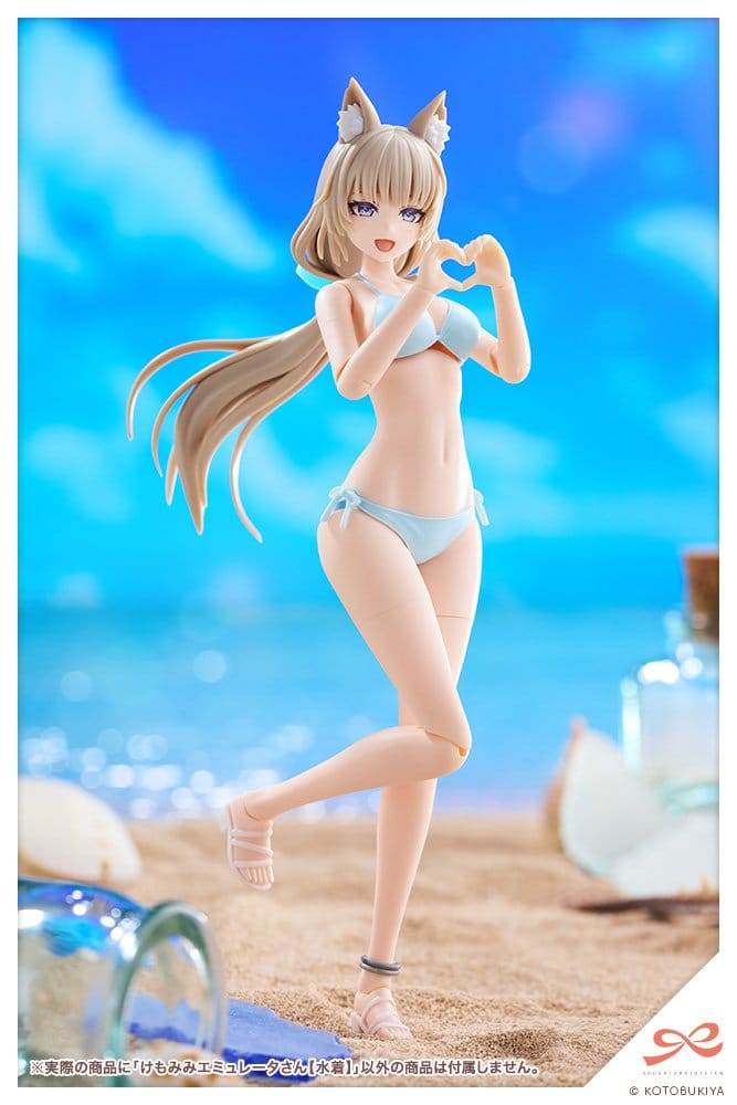 Sousaishojoteien Plastic Model Kit 1/10 Animal Ears Emulator Swim Style 17 cm – Bild 3
