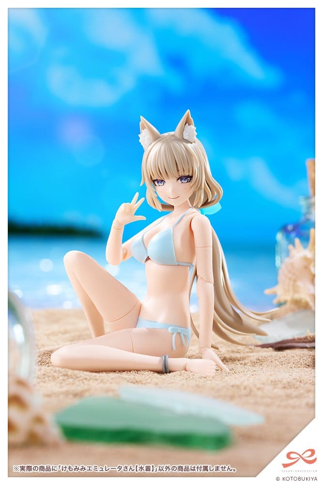 Sousaishojoteien Plastic Model Kit 1/10 Animal Ears Emulator Swim Style 17 cm – Bild 4